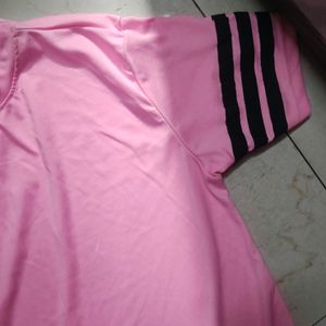 Pink Colour Night Dress