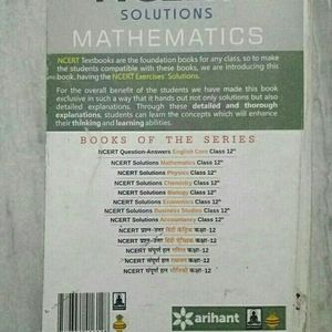 Arihant Ncert Maths Solution Class XI