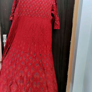 Red Gawn Kurti