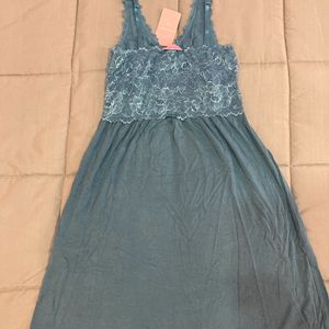 HunkemollerNora Lace Slip Dress