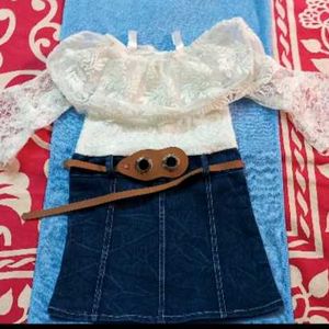 Beautiful Denim Frock