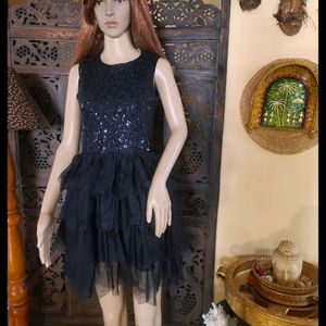 Black Party Wear Gown