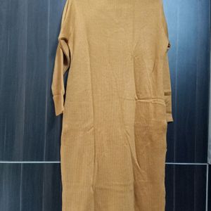 Orange Woollen Kurta