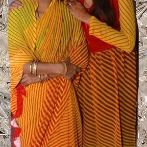 Saree And Kurti Combo