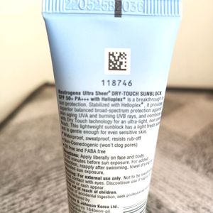 Neutrogena Ultra Sheer Dry Touch Sunblock Spf 50+