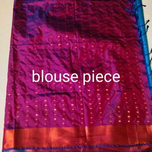 Full Shinning Banaras silk saree