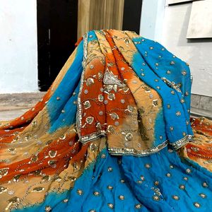 HANDICRAFT RAJPUTI BANDHANI SAREE