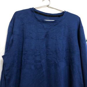 Blue Long Sleeve T Shirt