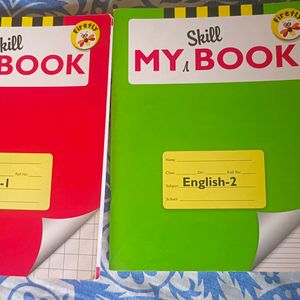 Combo Of Math And English Practice Writing Books