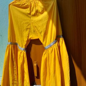 Haldi And Mehendi Sharara Suit