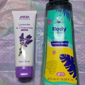 Shower Gel & Face Scrub