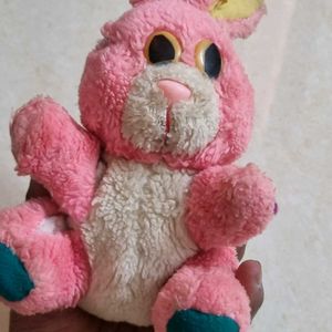 Pink Rabbit Soft Toy