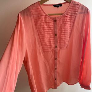 Formal Shirt - Bright Pink SIZE M