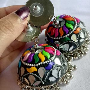 Mirror Jhumka