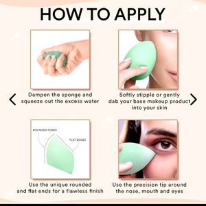 SUGAR POP DAB& BLEND MAKEUP SPONGE