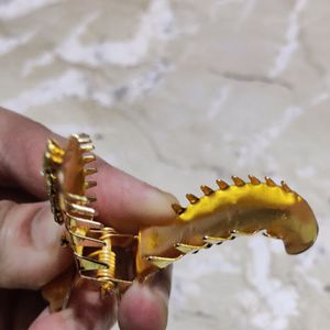 Golden Banana Clip