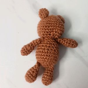 Brown Crochet Teddy