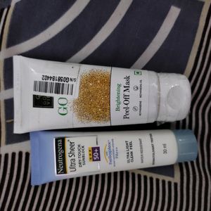 Combo Of Good Vibes Golden Peel Mask Or Sunscreen