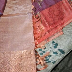 Banana Silk New Saree Without Tag