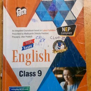 Vidya English Class 9th Book