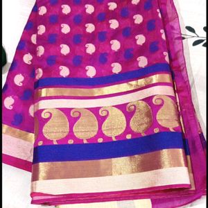 Silk Blend Saree