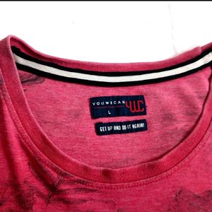 Red T-shirt For Men