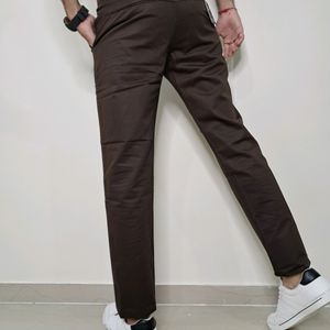 Kaulin 1003 Men's Equal Symbol Brown Trouser