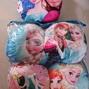 Set Of 5 Cushion Pillow - Anna-Elsa