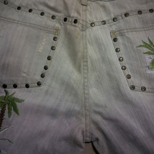 Y2k Vintage Dolce And Gabbana Embroidered Jeans