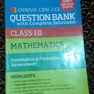 Class 10 Cbse Mathematics Guide