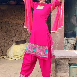 Woman Suit Salwar With Dupatta