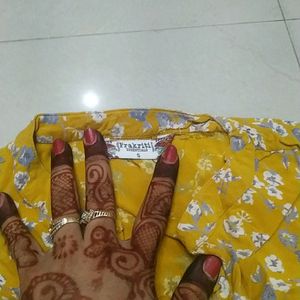 Yellow Kurti