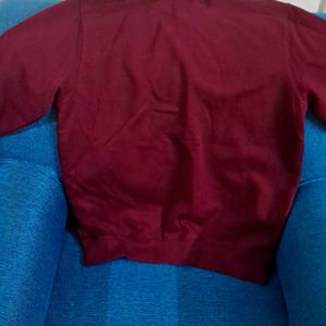 Maroon Pullover For Mens