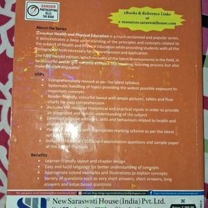 Class 12th Physical Education Book