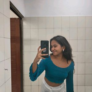 Blue CropTop