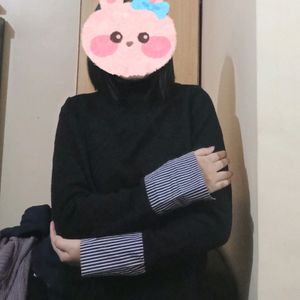 Black Sweater For Winter