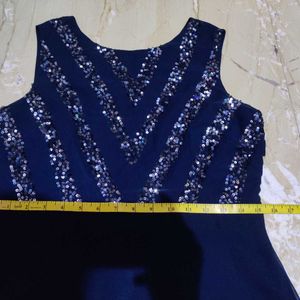 Madame Navy Blue Dress