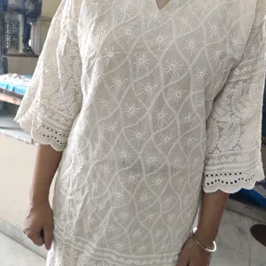 Straight Embroidery Kurta