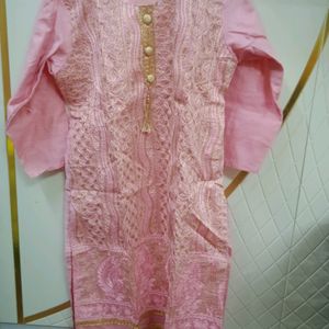 Pink Kurta Set