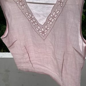 Pink Kurti Top