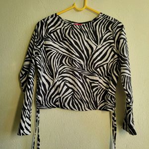 Stylish Tie up Crop Top For Sale