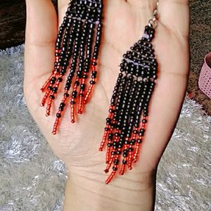 Beads Tassel Earrings