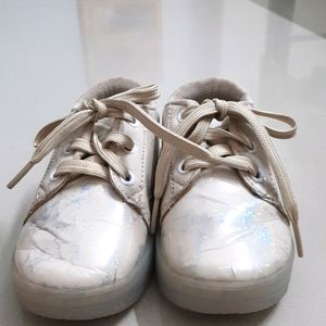 Baby Girl Shoes Cream Colour