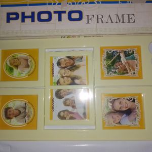 Off White Colour Photo Frame