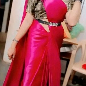 Satin Silk Saree