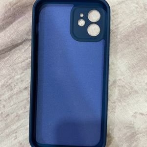 iPhone 12 Blue Silicone Cover