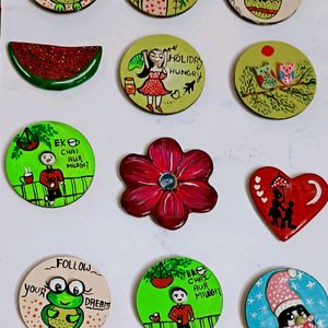 Purely Handmade Wall Hanging Fridge Magnets