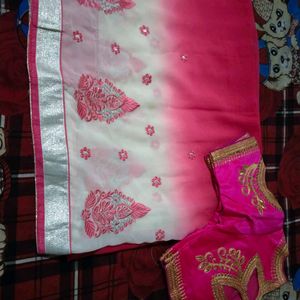 Combo Pack 4 Tranding Wedding Party Wear Saree Set