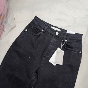 MANGO Flared Denim