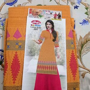 Pure Cotton Khadi Dress Material